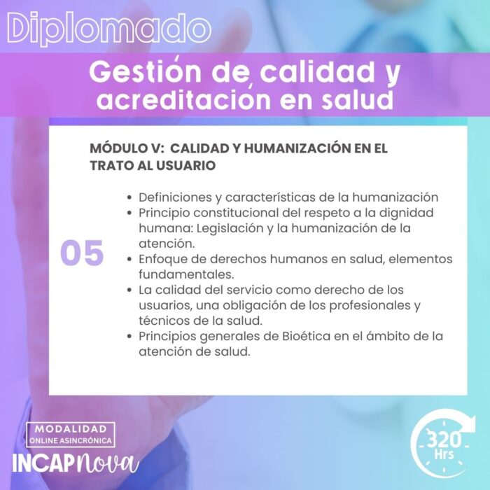 DIPLOMADO GESTIÓN Y ACREDITACIÓN EN SALUD - Imagen 6