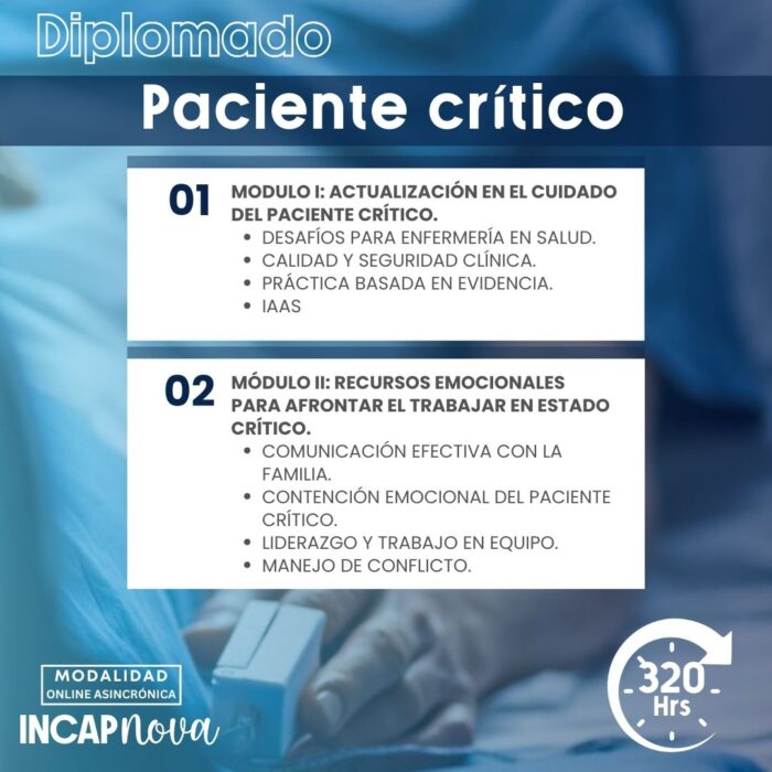 DIPLOMADO EN CUIDADO DEL PACIENTE CRÍTICO - Imagen 2