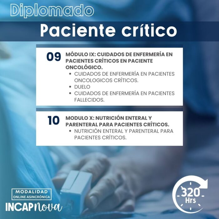 DIPLOMADO EN CUIDADO DEL PACIENTE CRÍTICO - Imagen 6