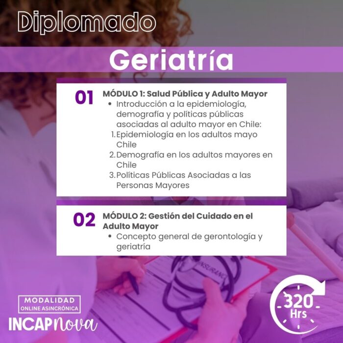 DIPLOMADO EN GERIATRÍA - Imagen 2