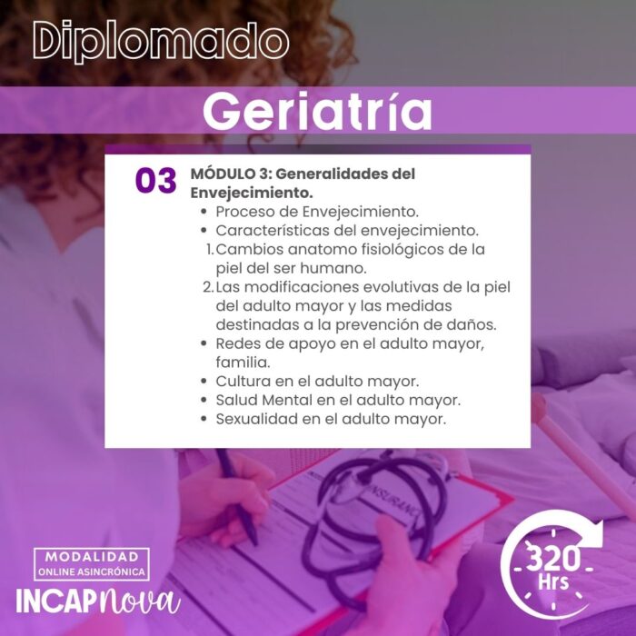 DIPLOMADO EN GERIATRÍA - Imagen 3