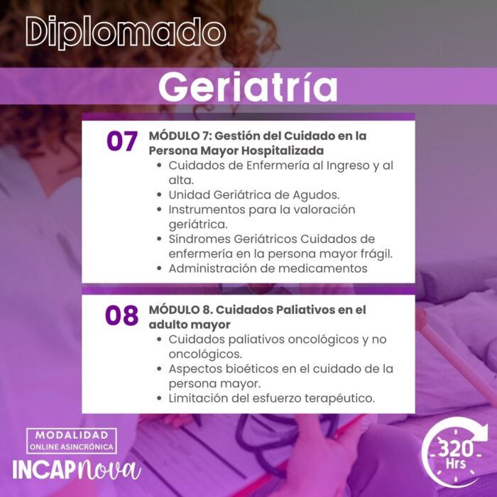 DIPLOMADO EN GERIATRÍA - Imagen 6