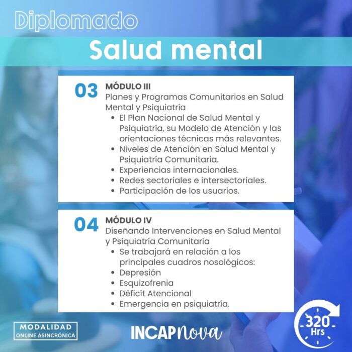 DIPLOMADO EN SALUD MENTAL - Imagen 4