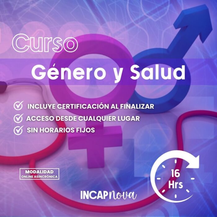 CURSO GÉNERO Y SALUD