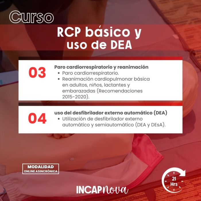 RCP BÁSICO Y USO DE DEA - Imagen 3