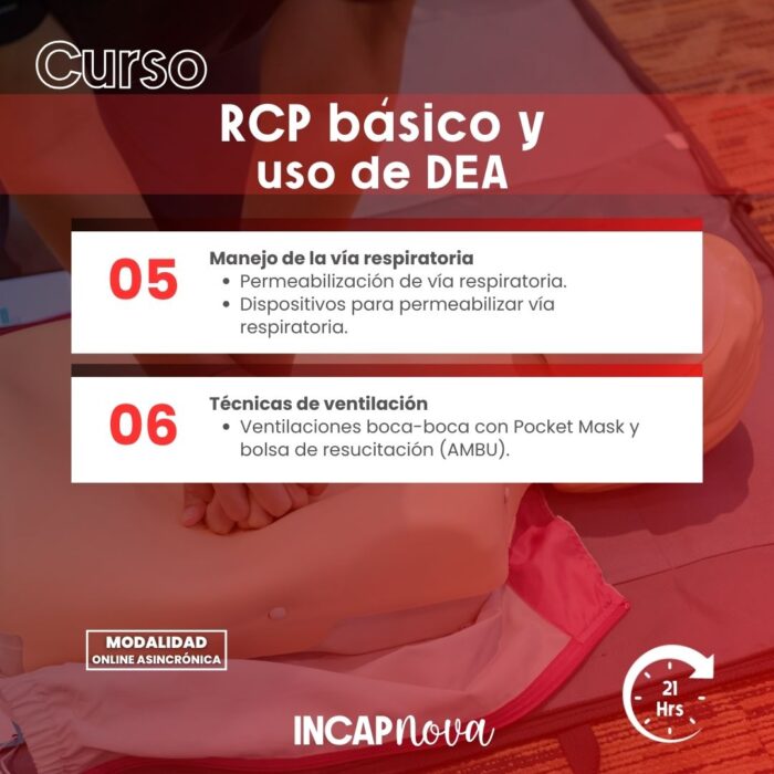 RCP BÁSICO Y USO DE DEA - Imagen 4