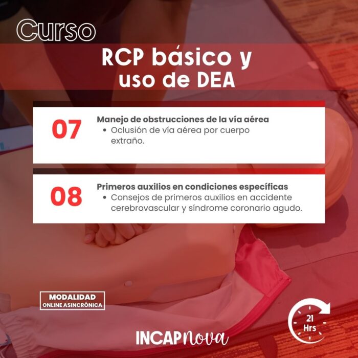 RCP BÁSICO Y USO DE DEA - Imagen 5